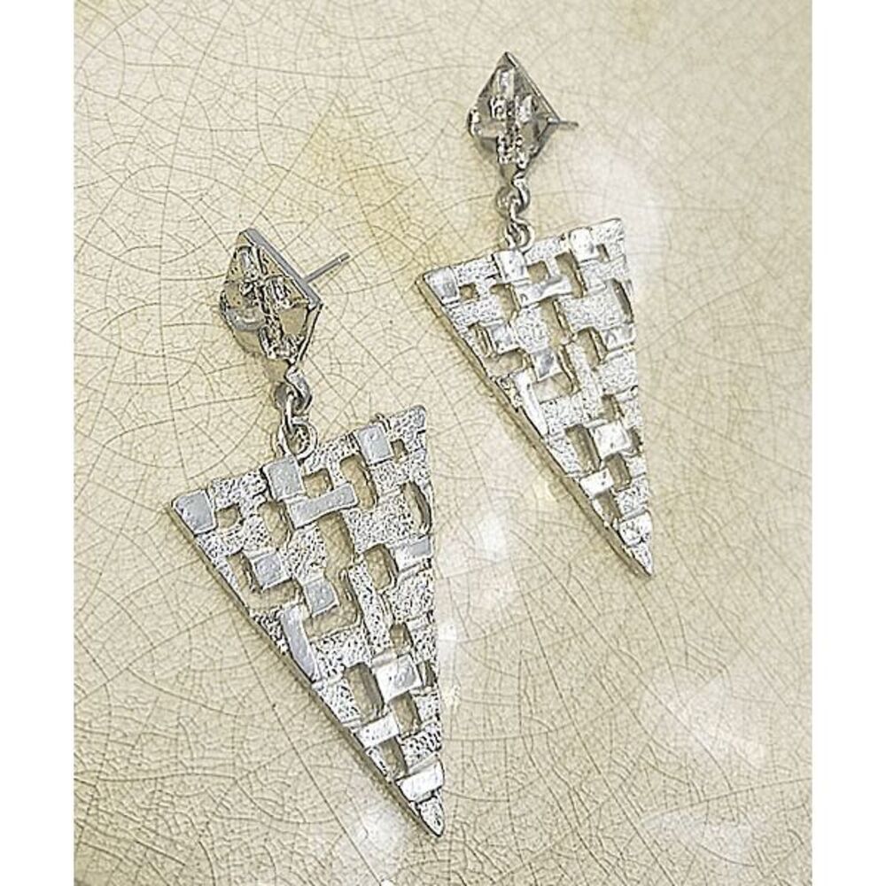 Ladies Silver Earrings